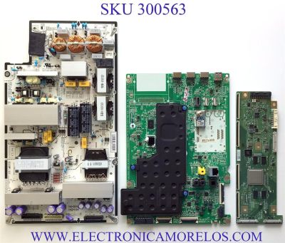 KIT DE TARJETAS PARA TV LG MAIN EBT66416903 / EAX69049007 / FUENTE EAY65689411 / EAX69061001 / T-CON 6871L-6275C / 6870C-0852B / PANEL LR650AQD(EN)(A1) / MODELO OLED65CXAUA